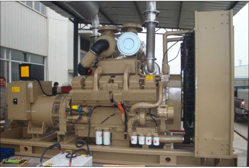 肥城应急800kw康明斯高压系列柴油发电机组